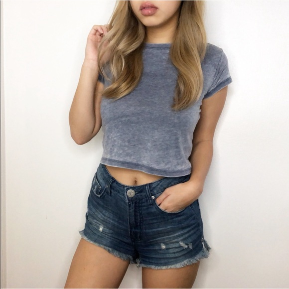 Brandy Melville crop tee - Picture 1 of 1